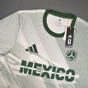 Adidas Mexico World Cup Host Slim Fit Soccer Jersey Aeroready Large Green